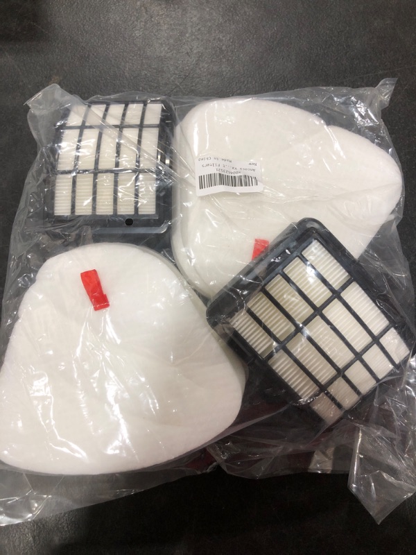 Photo 2 of Ancocs Vacuum Filters Replacement Compatible with Shark Navigator Lift-Away NV350 NV351 NV352 NV355 NV356E NV357 NV360 NV370 NV391 UV440 UV490 UV540?Parts XFF350 & XHF350, 2 HEPA + 4 Pre-Felt Filters