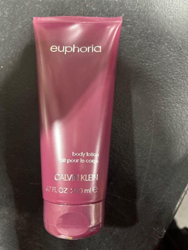 Photo 2 of Calvin Klein Euphoria Body Lotion – With Notes of Pomegranate, Black Orchid, Lotus Blossom & Mahogany Wood – 6.7 fl oz.