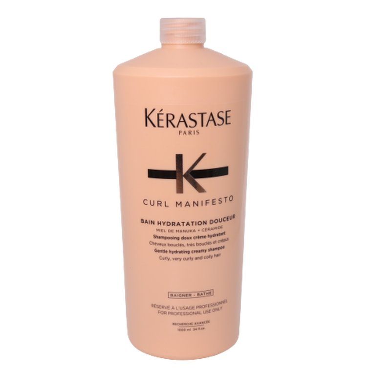 Photo 2 of Kerastase Curl Manifesto Bain Hydratation Douceur Gentle Hydrating Creamy Shampoo 34 Oz