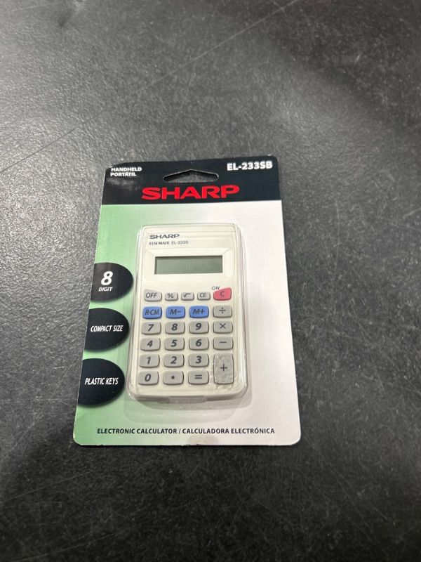 Photo 1 of CALCULATOR,8DIGLRGDIS