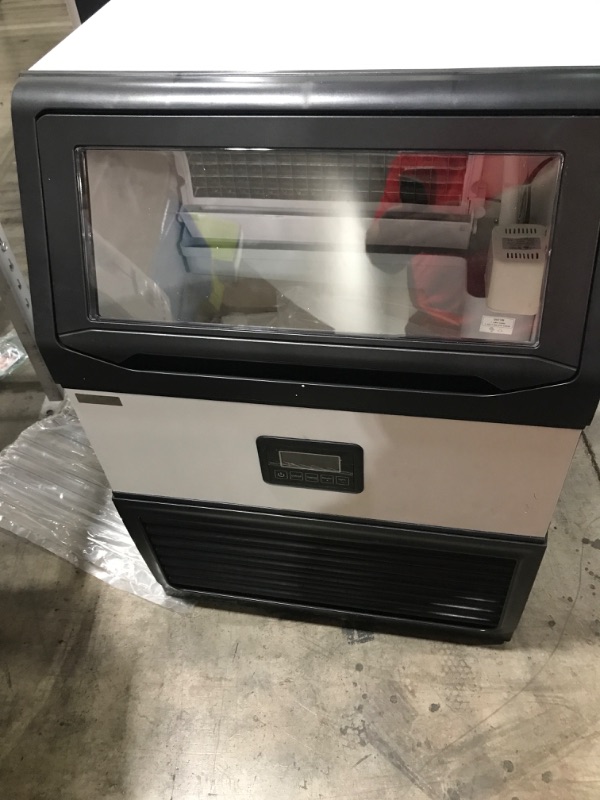 Photo 1 of 
Velivi
Commercial Ice Maker 450 lb./24 H Freestanding Ice Maker Machine with 77 lb. Storage, Stainless Steel


