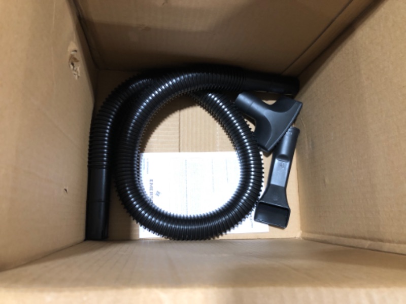Photo 1 of 2.5 Gallon 1.75 Peak HP Small Shop Vac Wet Dry Vacuum with Filter Bag, Hose, Utility Nozzle and Car Nozzle Attachments