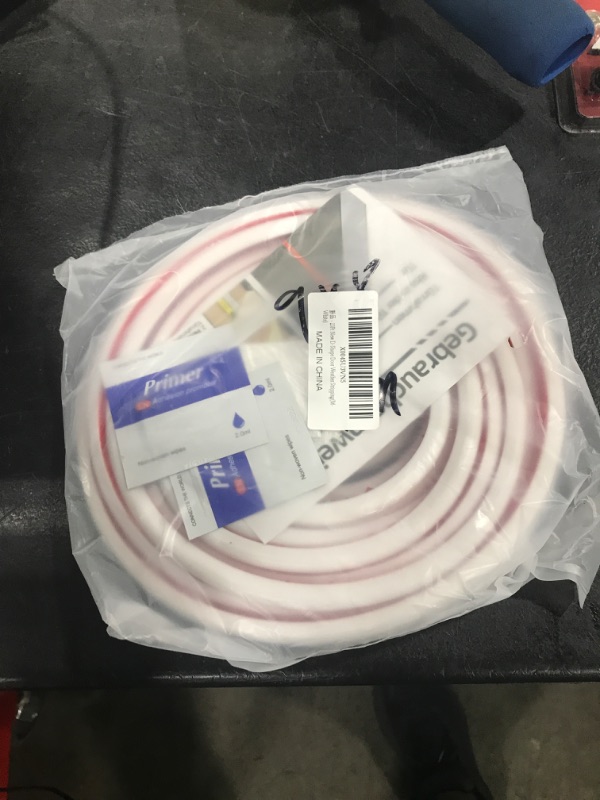 Photo 1 of 23 Ft Door Weather Stripping Door Seal Strip,Self-Adhesive Silicone Door Insulation for Window/Door Soundproofing,Multi-Layer Weather Strip for Door Frame Gap Blocker,fit 1/5" to 5/16 ",M-White