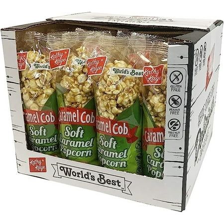 Photo 1 of Caramel Popcorn Cobs Bulk Popcorn 16 Count 2.5 Ounces per Cob 11/02/2024
