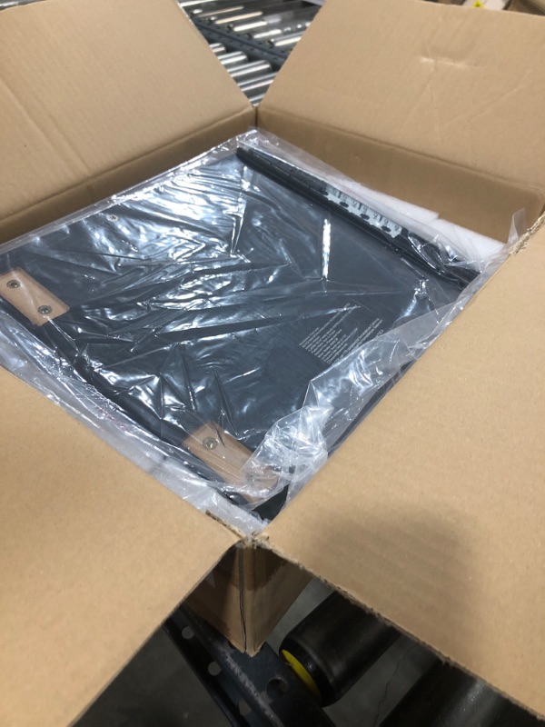 Photo 1 of HUANUO Keyboard Tray Under Desk, Pull Out Keyboard Tray with C Clamp Mount, 26.5? W x 11.8? D Slide Out Computer Keyboard Drawer Mouse Tray for Typing, Black, HNKB12B