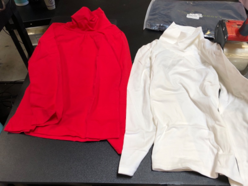 Photo 1 of 2 pack kids turtleneck long sleeve size 10-12