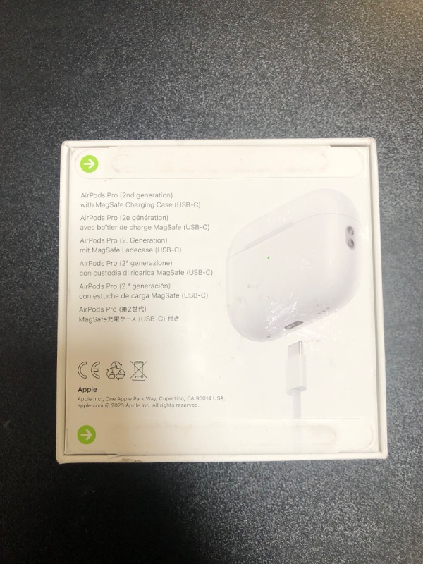 Photo 6 of Apple AirPods Pro with Wireless MagSafe Charging Case (USB-C, 2nd Generation)