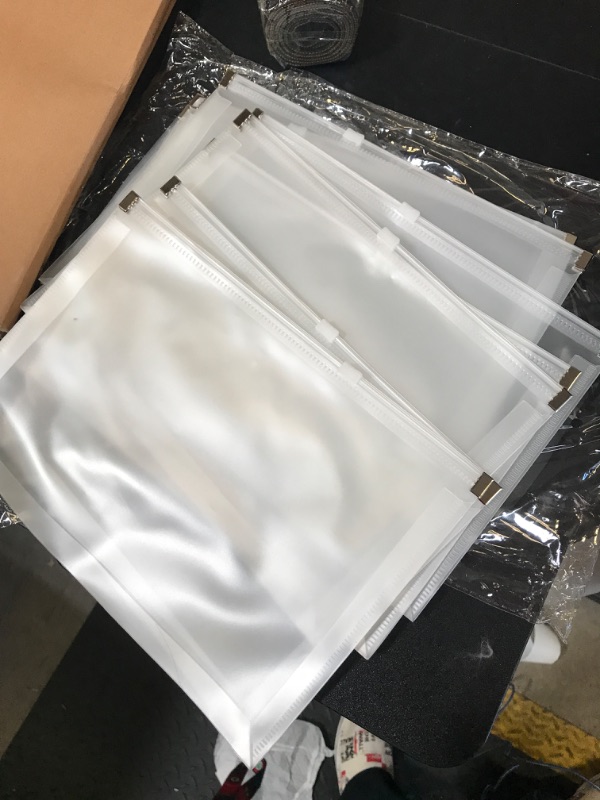 Photo 1 of 10 pc clear bags