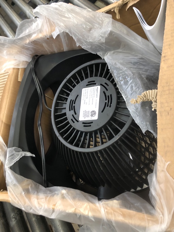 Photo 2 of Amazon Basics 15-Inch Air Circulator Desk Fan with 90-Degree Tilt Head and 3 Speed Settings