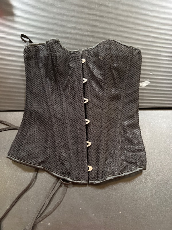 Photo 1 of  Black Brocade Corset XS 