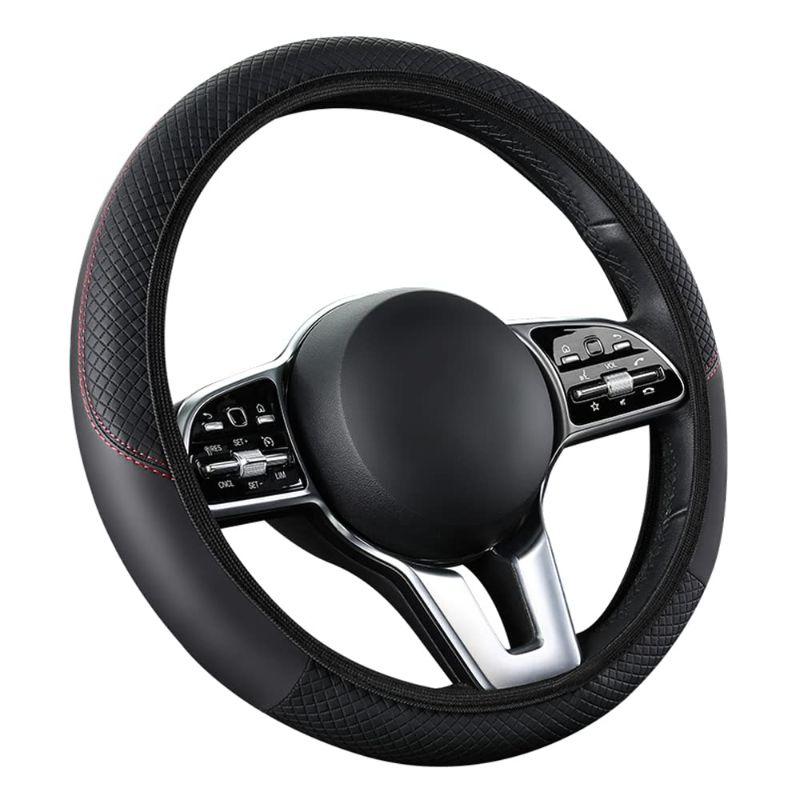 Photo 1 of 
Car steering wheel cover, no inner ring handle cover, all-season general interior decoration, anti-slip