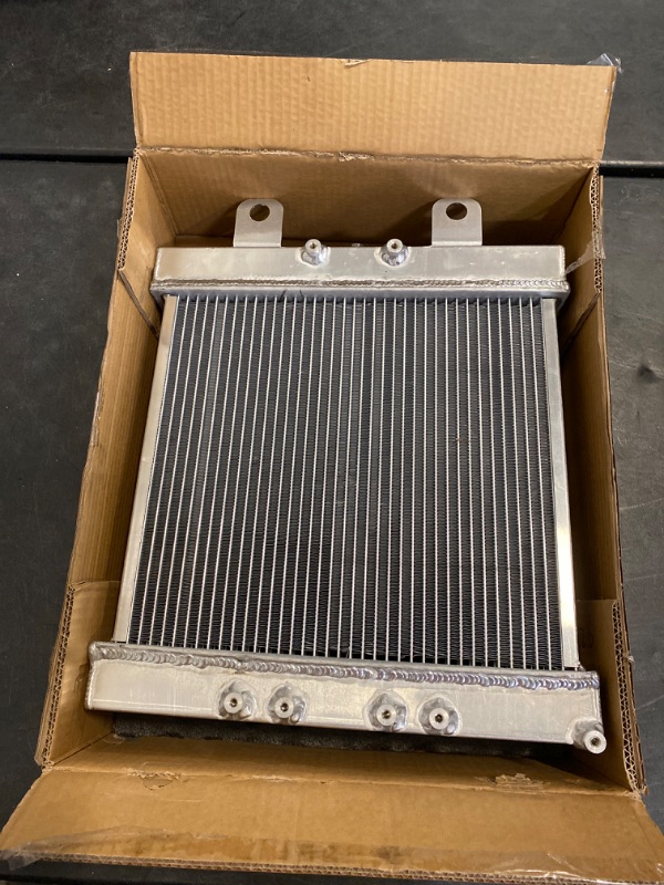 Photo 3 of Aluminum Radiator - Unknown Model -  17 1/2" X 16" 