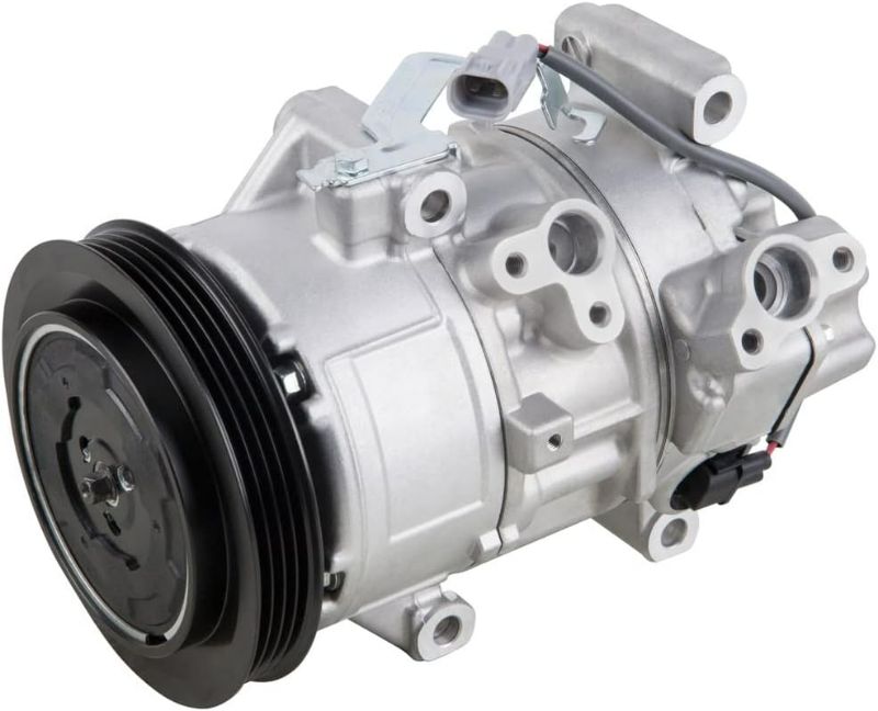 Photo 1 of AC Compressor & A/C Clutch For Toyota Yaris 2006 2007 2008 2009 2010 2011 - BuyAutoParts 60-02381NA New