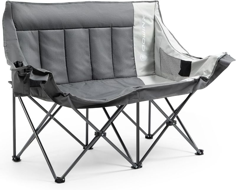 Photo 1 of 
Dowinx Beach Grey Chair | Loveseat | Folding | Portable | Padded