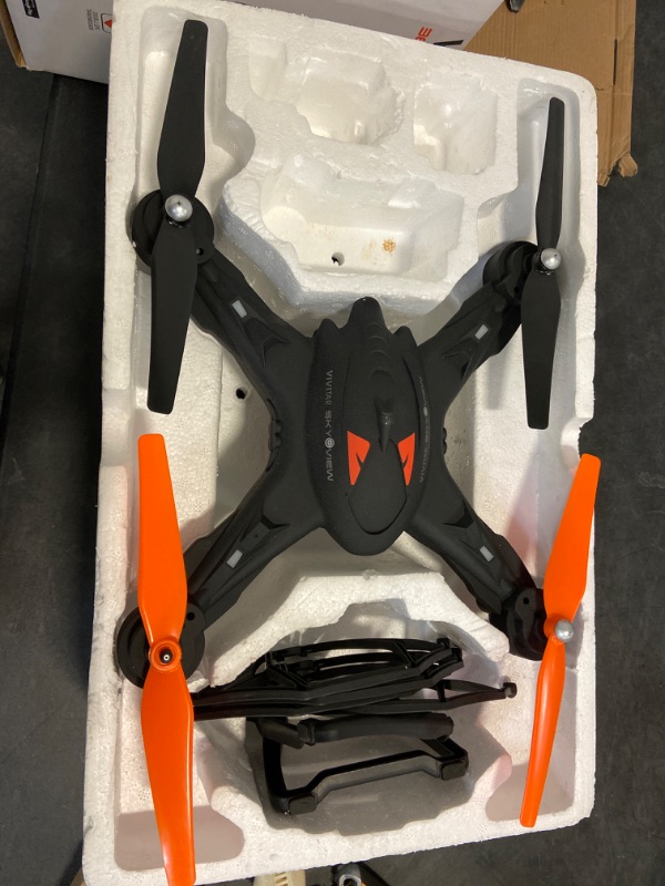 Photo 2 of Vivitar DRC-888 360 Sky View WiFi HD Video Drone with GPS and 16 Mega Pixel Camera, Works with iOS & Android Devices, Built in Dual GPS Module & Wi-Fi Connectivity, Full HD Video Recording