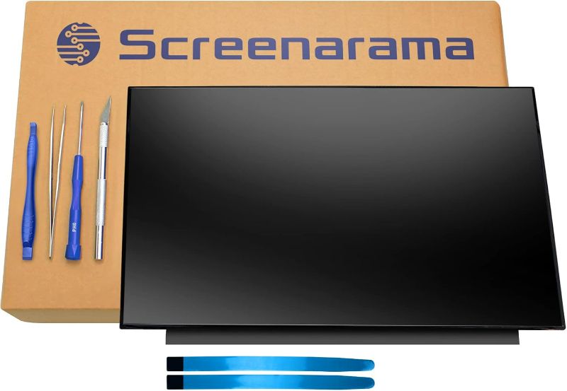 Photo 1 of SCREENARAMA New Screen Replacement for Acer Nitro N20C1, FHD 1920x1080, 144Hz, IPS, Matte, LCD LED Display with Tools