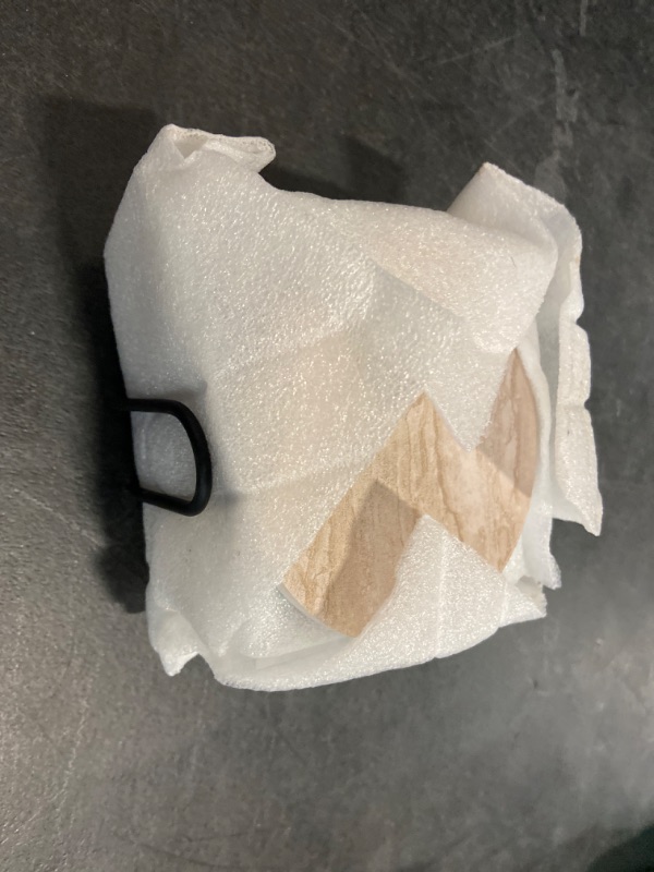 Photo 1 of GOH DODD Coasters for Drinks Set of 6, Absorbent Marble Style Ceramic Coaster Set Cup Coasters Tabletop Protection Home Decor with Metal Holder for Coffee Table, Beige, Round, 4 Inches