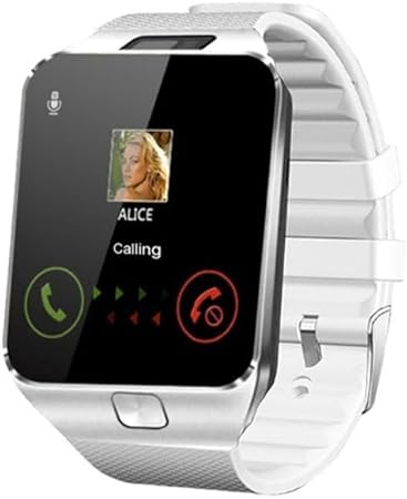 Photo 1 of Smart Watch with 1.54" Display, Bluetooth Calling, Fitness Tracking (White)