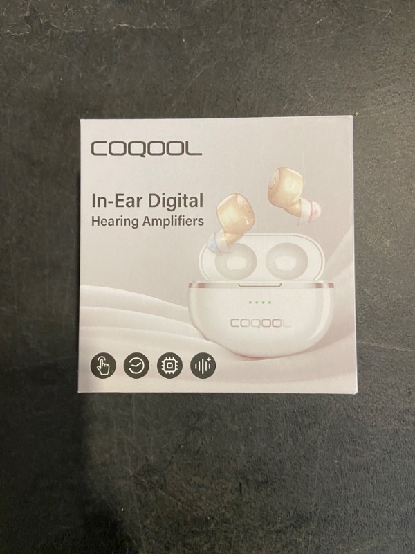 Photo 1 of Advanced Rechargeable Hearing Aids Seniors Adults, 16-channel Digital Hearing Amplifiers, Dual Microphones, with Tinnitus Masking Mode, AT216 Pro, Pair