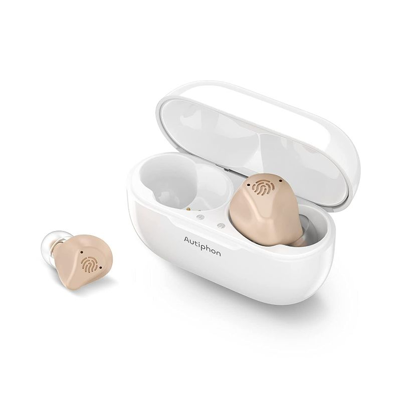 Photo 1 of Advanced Rechargeable Hearing Aids Seniors Adults, 16-channel Digital Hearing Amplifiers, Dual Microphones, with Tinnitus Masking Mode, AT216 Pro, Pair