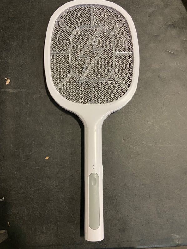 Photo 2 of Bug Zapper Racket, 2 in 1 Rechargeable Electric Fly Swatter, Mosquito Swatter for Indoor and Outdoor