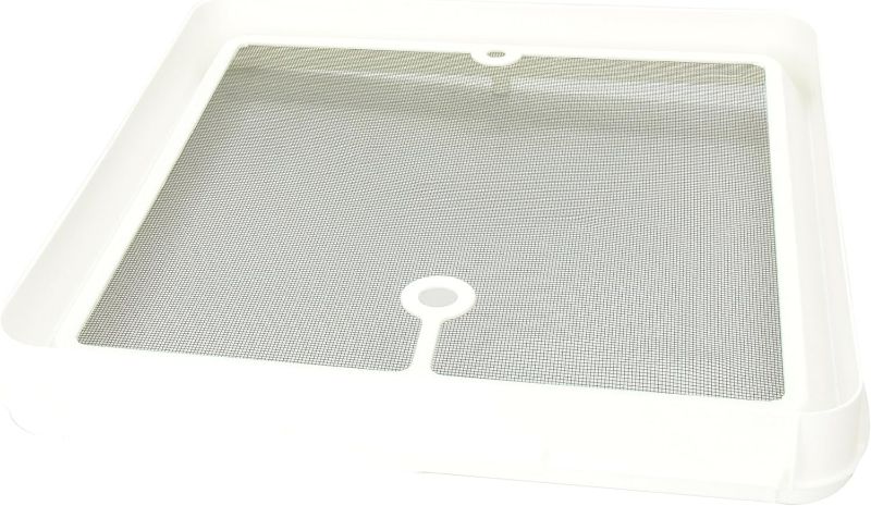 Photo 1 of Heng's JRP1124R 14" White Radius Corner Screen Jensen Roof Vent