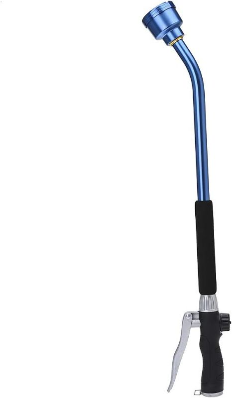 Photo 1 of GREEN MOUNT Watering Wand, 24 Inches Sprayer Wand with Superior Stainless Head, Perfect for Hanging Baskets, Plants, Flowers, Shrubs, Garden and Lawn, Blue