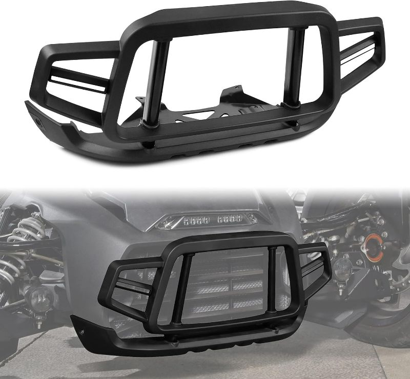 Photo 1 of SAUTVS Front Bumper Guard Kit for Can-Am Ryker, Front Profile Bumper Guard Protector for Can Am Ryker 600 900 Sport & Ryker Rally Edition All Models Accessories (Replace #219401108)