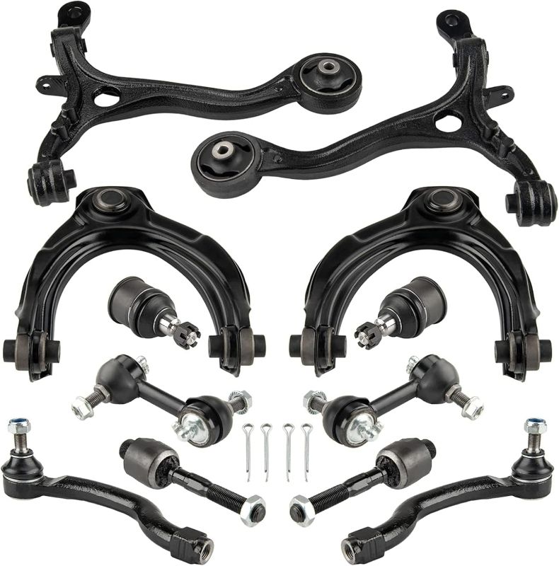 Photo 1 of 12pcs Left Right Front Upper & Lower Control Arm Kit Replacement for Accord 2008-2012 All Models Suspension Parts K620614 K620615 K90456 K90457 ES800459 ES800460 EV800461 K500081