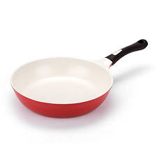 Photo 1 of GreenPan Rio Healthy Ceramic Nonstick 12" Frying Pan Skillet, PFAS-Free, Dishwasher Safe, Red