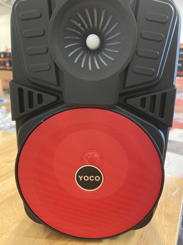 Photo 2 of Bluetooth YOCO speaker 1200 mAh WIRELESS Fm Radio USB AUX TF rechargeable
