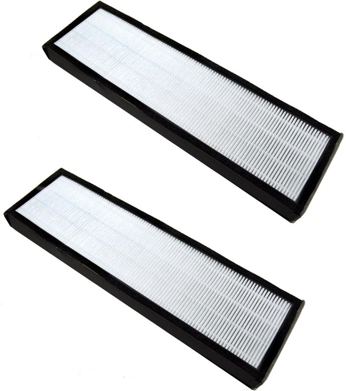 Photo 1 of HQRP 2-Pack True HEPA Filter Compatible with Oransi Finn Filter Replacement