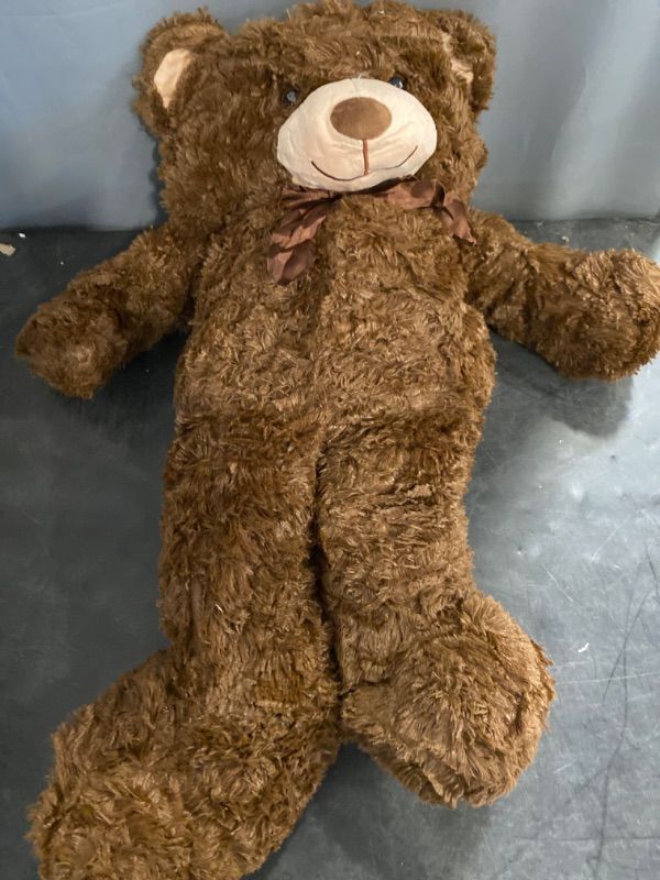 Photo 2 of Giant Dark Brown Teddy Bear Stuffed Animal 3 ft-Large Teddy Bear, Brown Big Teddy Bear for Girlfriend Valentine's Day