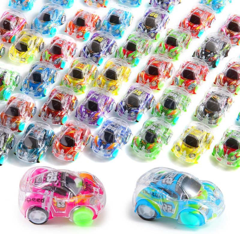 Photo 1 of 50 Pcs Mini Pull Back Cars Set, Pull Back Racing Vehicles for Kids Toddlers, Bulk Toys Party Favors Treasure Box, Classroom Prizes, Pinata Fillers,Goodie Bag Stuffers for Boys Girls