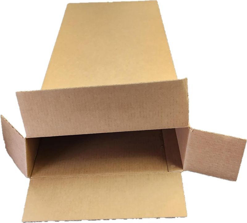 Photo 1 of Guitar Shipping Moving Corrugated Box Carton 275#-C/44ECT (18x6x45 Single Box)