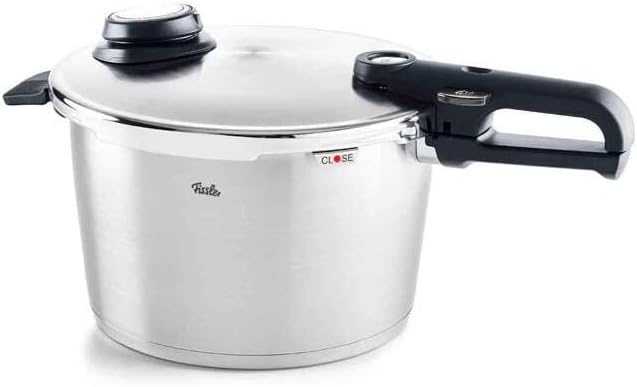 Photo 1 of Fissler Vitavit Premium Pressure Cooker with Steamer Insert, 8.5 Quart