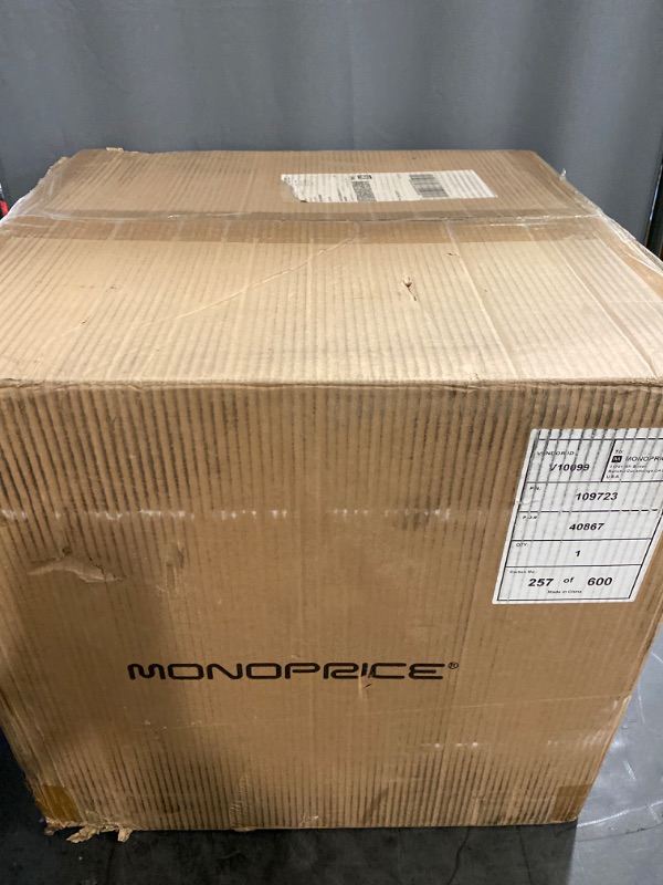 Photo 3 of Monoprice 12in 150-Watt Powered Subwoofer, Black