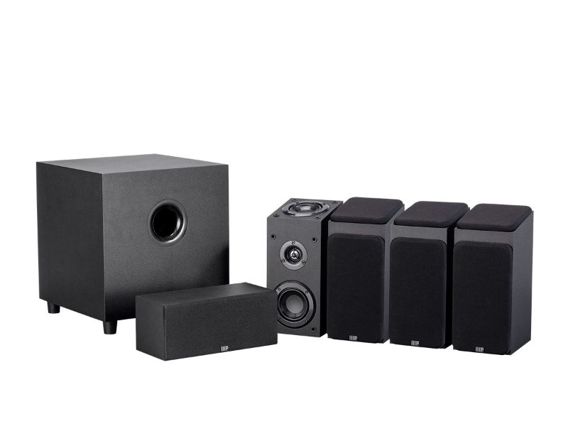 Photo 1 of Monoprice Premium 5.1.4 Channel Immersive Home Theater System with Subwoofer