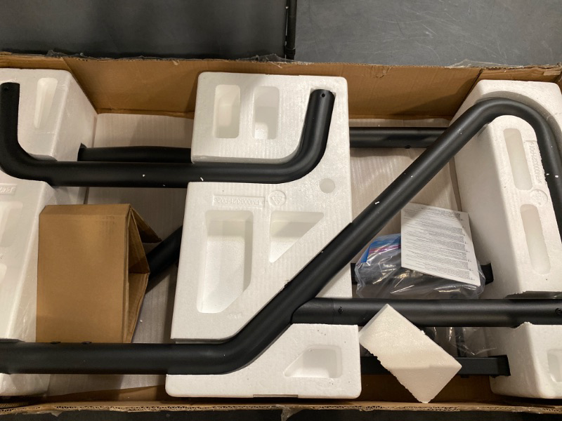 Photo 2 of Monoprice GT Triple Monitor Racing Mount - Holds Up to Three 32 Inch Monitors Weighing Up to 22 Lbs. Each, Up To 200x200 VESA, All-Metal Construction - Dark Matter Series