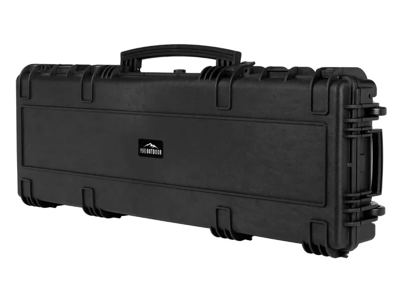 Photo 1 of Pure Outdoor by Monoprice Weatherproof Hard Case with Wheels and Customizable Foam, 47 x 16 x 6 in