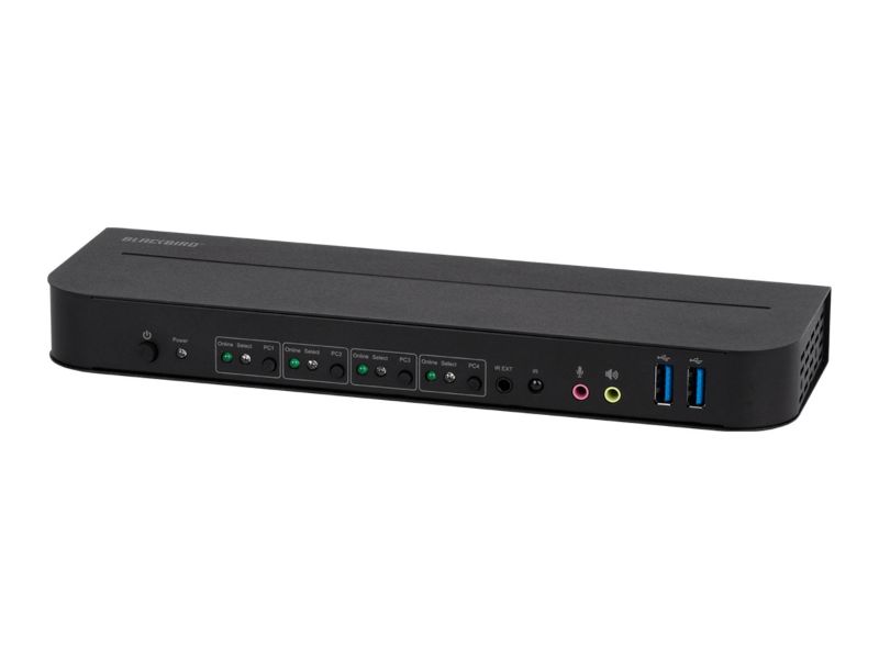 Photo 1 of Blackbird 4K HDMI 2.0 USB 3.0 4x1 KVM Switch, 4K@60Hz, HDR, YCbCr 4:4:4, HDCP 2.2