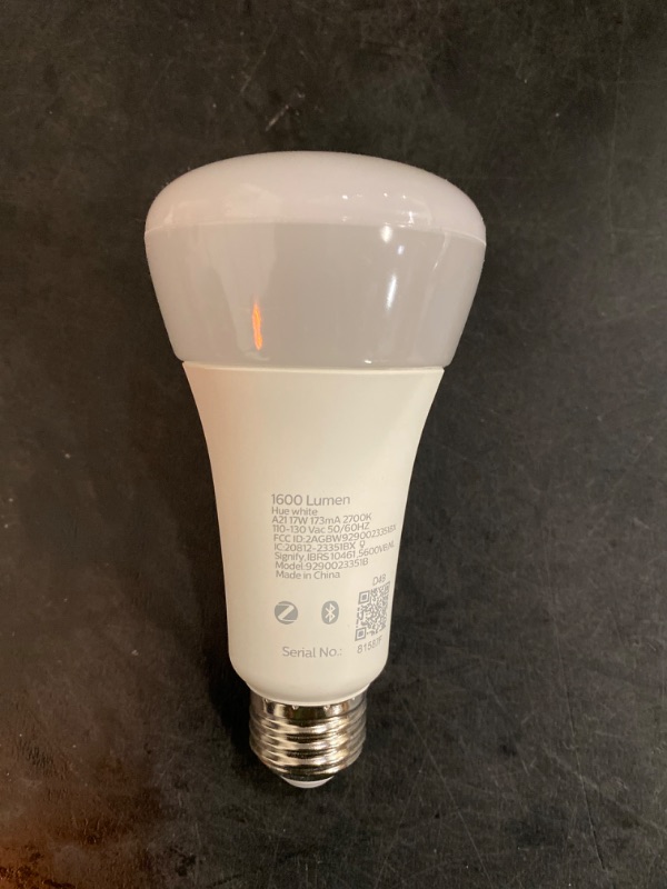 Photo 2 of A21 - E26 smart bulb - 100 W