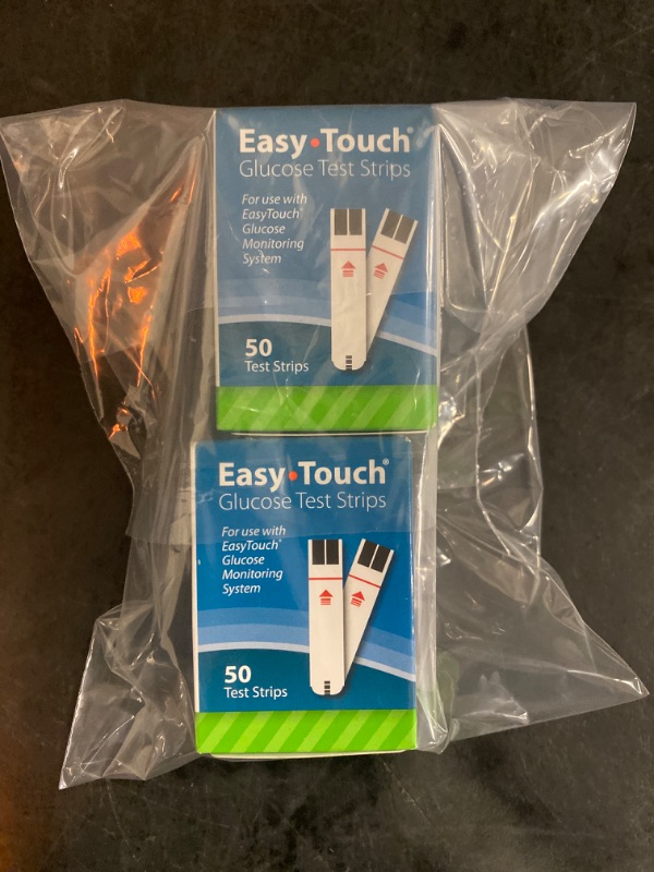 Photo 3 of Easy-Touch Glucose Test Strips 50 Count (2pack)