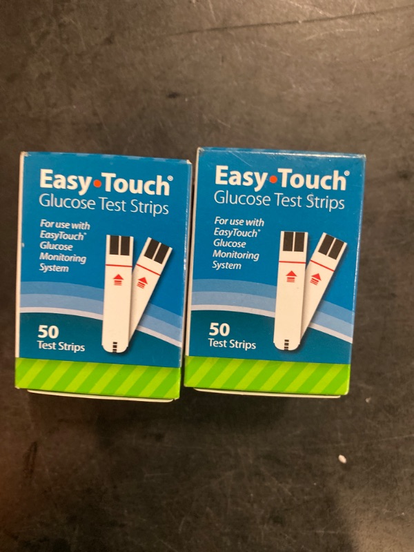 Photo 2 of Easy-Touch Glucose Test Strips 50 Count (2pack)