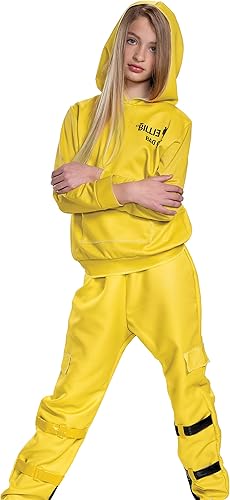 Photo 1 of Size 10-12 Kids Billie Eilish Classic Yellow Costume