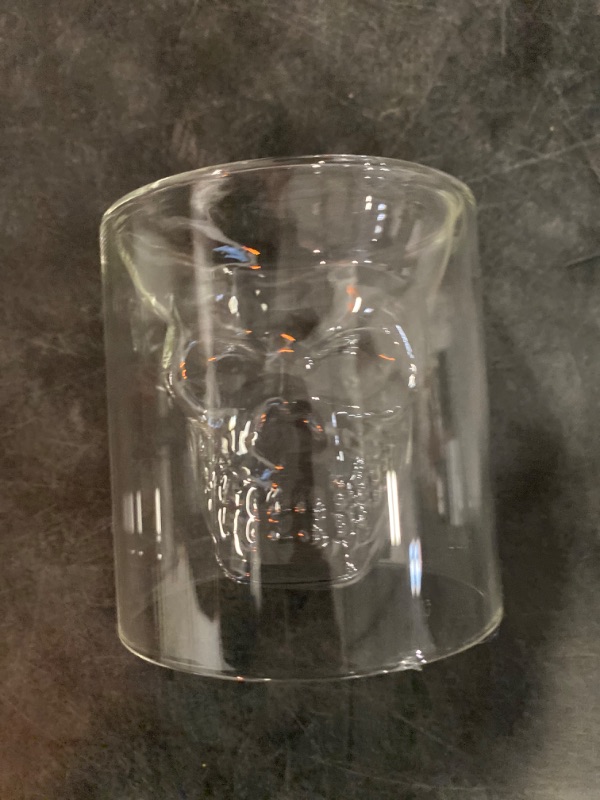 Photo 2 of DOOMED Crystal Skull Shotglass