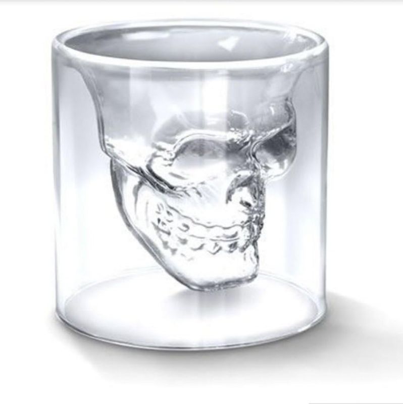 Photo 1 of DOOMED Crystal Skull Shotglass