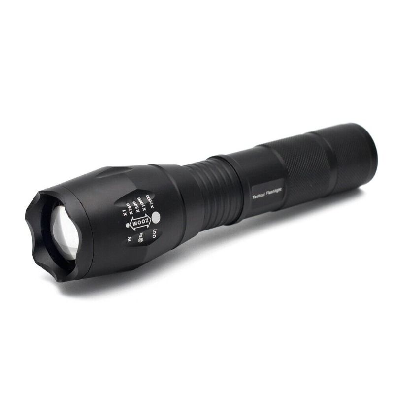 Photo 1 of Black Tactical Flashlight 1000 Lumens