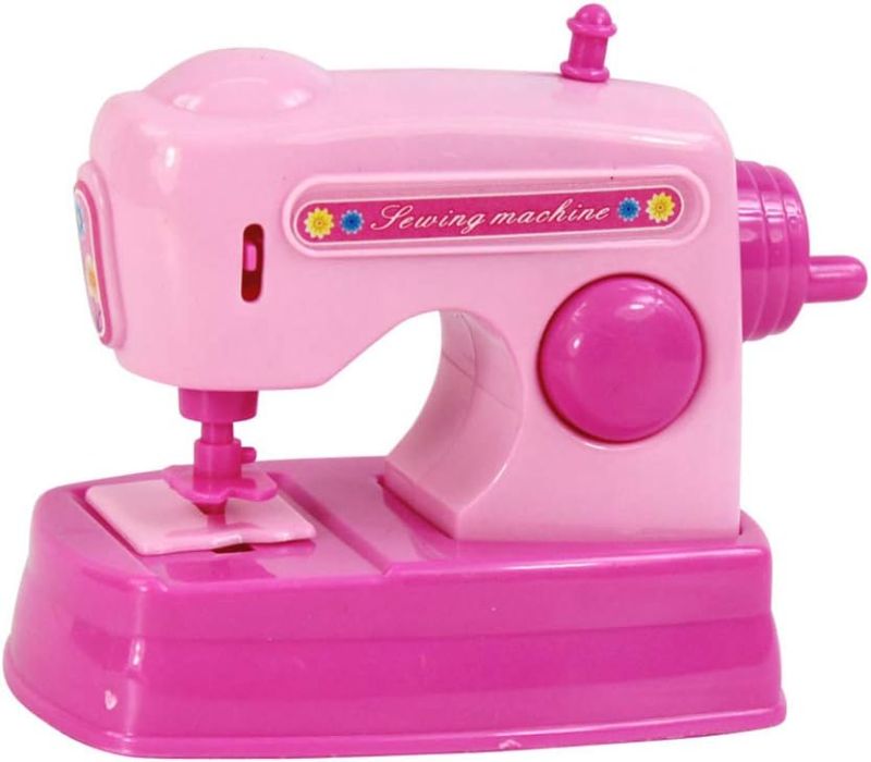 Photo 2 of Children Kid Boy Girl Mini Kitchen Electrical Appliance Sewing Machine Toy Set Early Education Dummy Household Pretended Play Gift,Kids Toys for Girl,Plastic, Pink
&&
