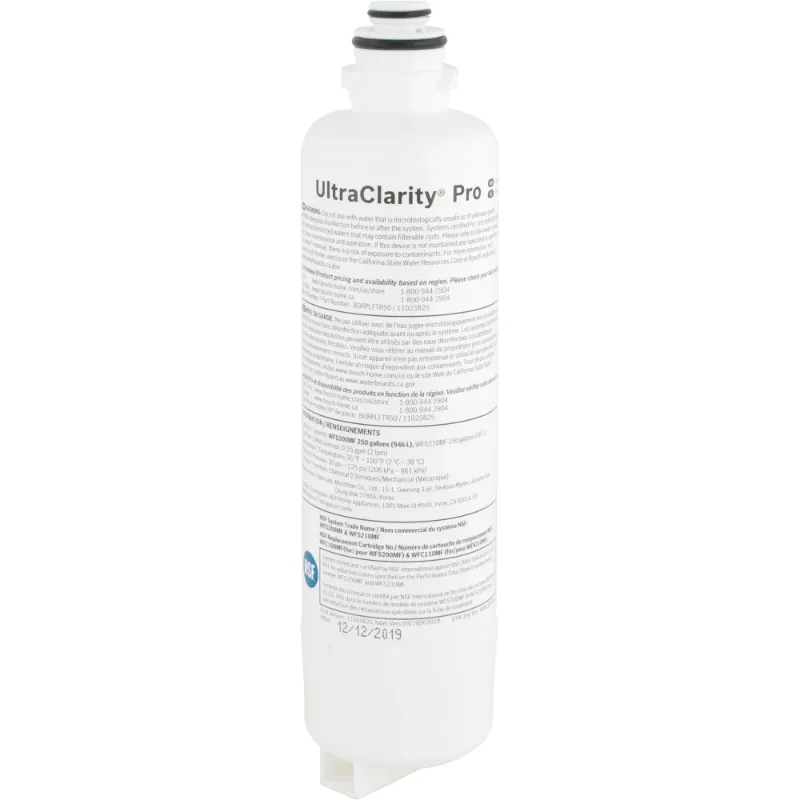 Photo 1 of Bosch BORPLFTR50 Ultra Clarity Pro 11025825 12033030 Refrigerator Water Filter Replacement